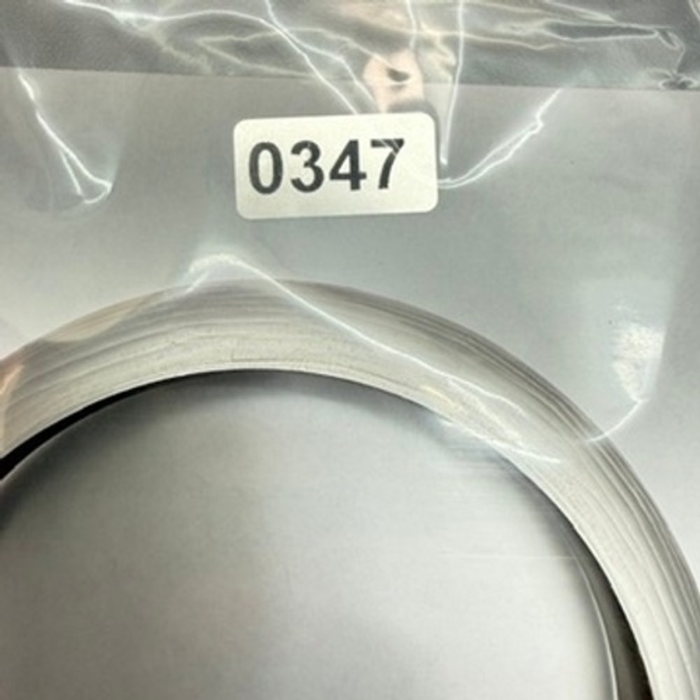 Alexis Bittar Gray Iridescent Lucite Bangle Bracelet 8" - Picture 10 of 10